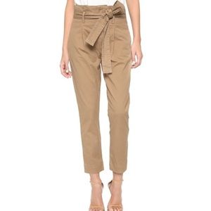 FRAME Denim Le Skinny Paper Bag, Khaki, size 27